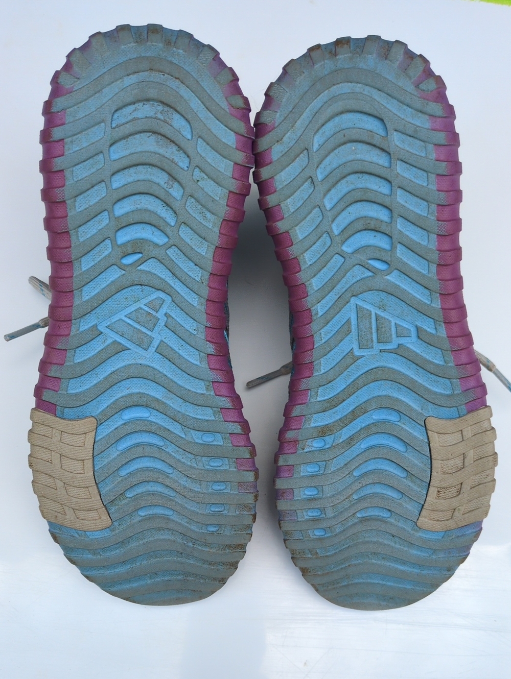 Adidas Kaptir Flow 2.0 Shoes Sneakers Girls size 3 - Picture 9 of 9